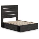 Hollivern Full Panel Bed with Storage - Image 4