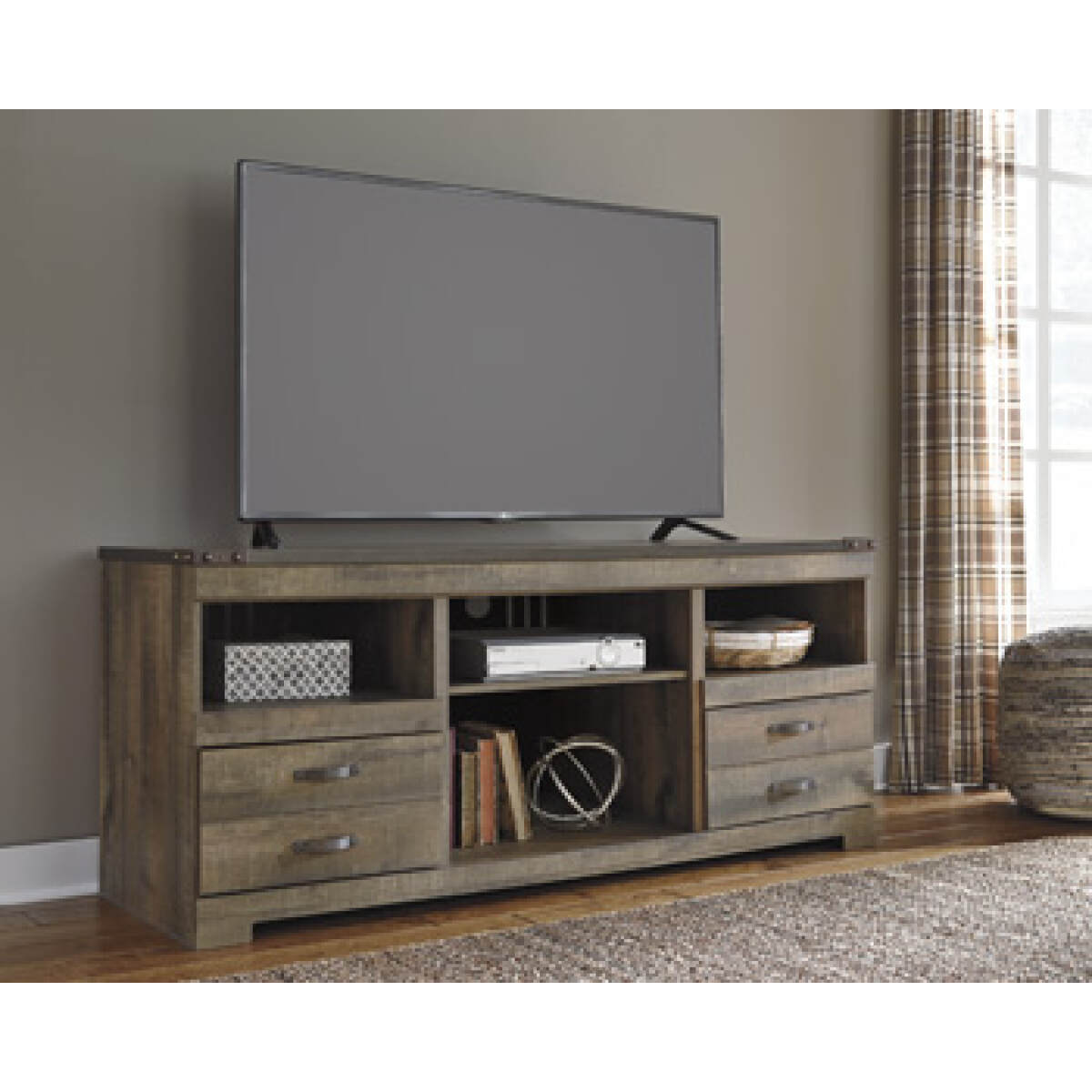 a722befe5be89c630e7a65b244b9b814 Trinell 63" TV Stand - Image 1