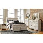 Bellaby Queen Panel Storage Bed, Dresser and Mirror - Image 7