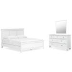 Fortman King Panel Bed, Dresser and Mirror