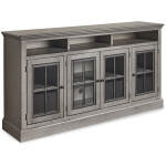 Churchill 73" Highboy Console W/ 4 Doors - Image 6