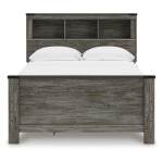 Frandern Full Bookcase Panel Bed with Storage - Image 7