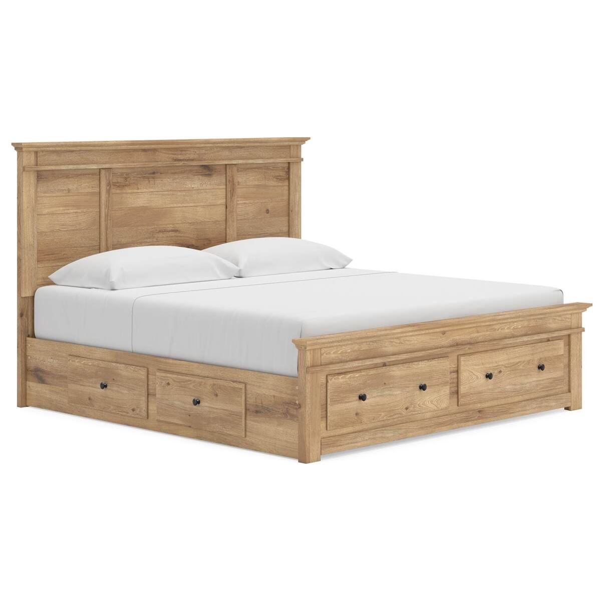 a8bd685b00d7b13bbe869813d90249d9 Makidern King Panel Storage Bed - Image 1