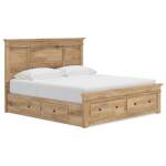 Makidern King Panel Storage Bed