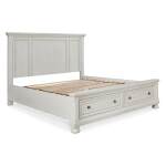 Robbinsdale Queen Storage Bed, Dresser, Mirror and Nightstand - Image 4