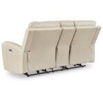 Dahlmoore Power Reclining Loveseat with Console - Image 7