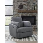 Alainmont Next-Gen Nuvella Swivel Power Recliner - Image 3