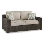 Coastline Bay Outdoor Loveseat with Cushion