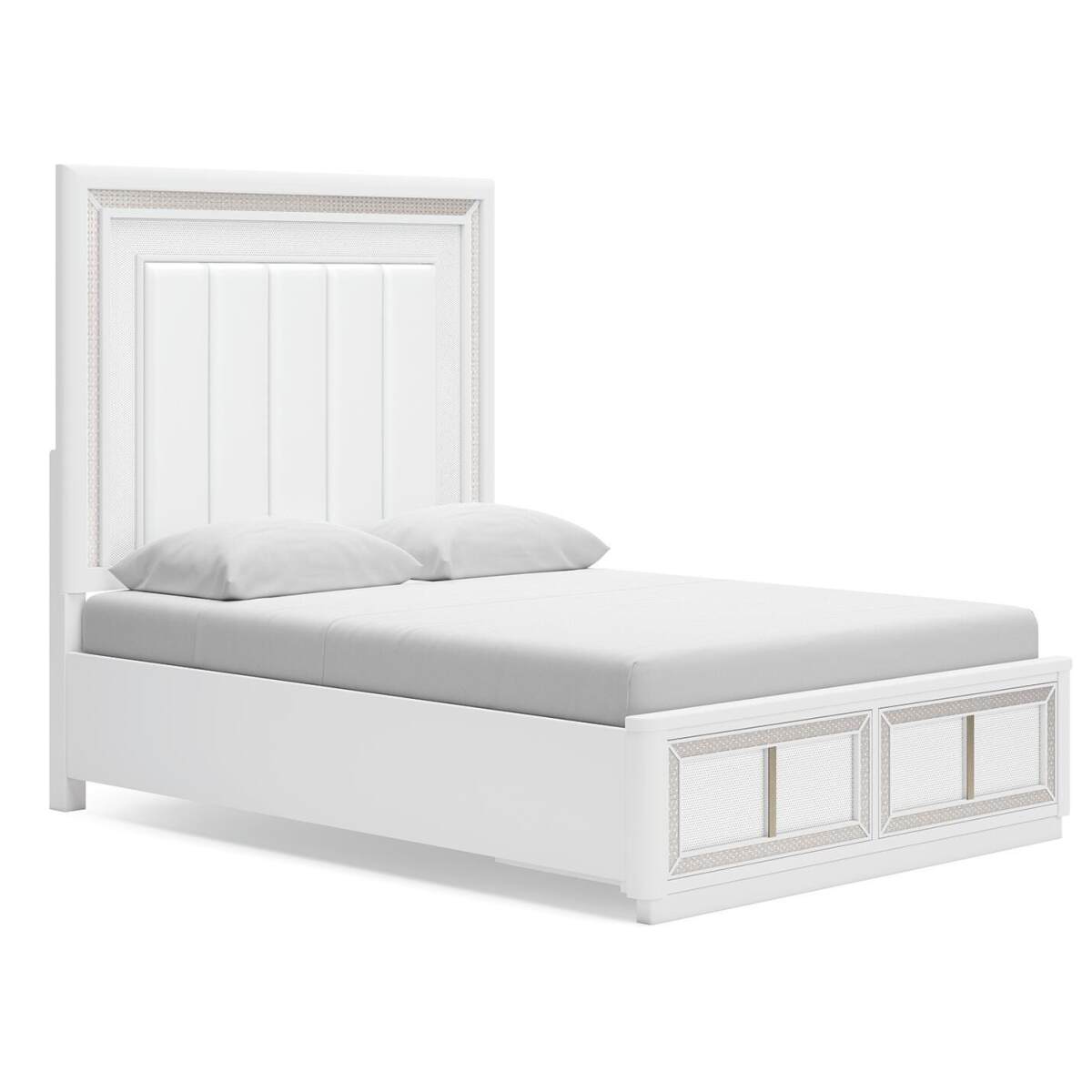 a93f4817b91bc96069a0a24a30673d13 Chalanna Queen Upholstered Storage Bed - Image 1