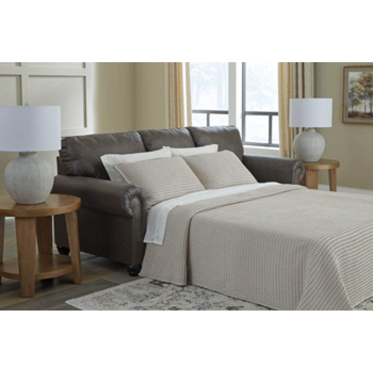 a942f336647e9c6502508a62c97de5a9 Roxmere Queen Sofa Sleeper - Image 1