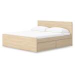 Onita King Panel Platform Bed with 2 Side Storage - Image 7