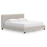 Zuraleus King/California King Upholstered Headboard/Footboard/Roll Slats