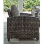 Oasis Court Outdoor Sofa/Chairs/Table Set (Set of 4) - Image 9