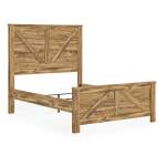 Maystonna Queen Crossbuck Panel Bed - Image 5