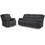 Draycoll Power Reclining Sofa and Power Recliner