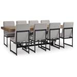 Tomtyn Extension Dining Table and 8 Chairs