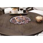 Paradise Trail Outdoor Fire Pit Table with 4 Lounge Chairs - Image 6