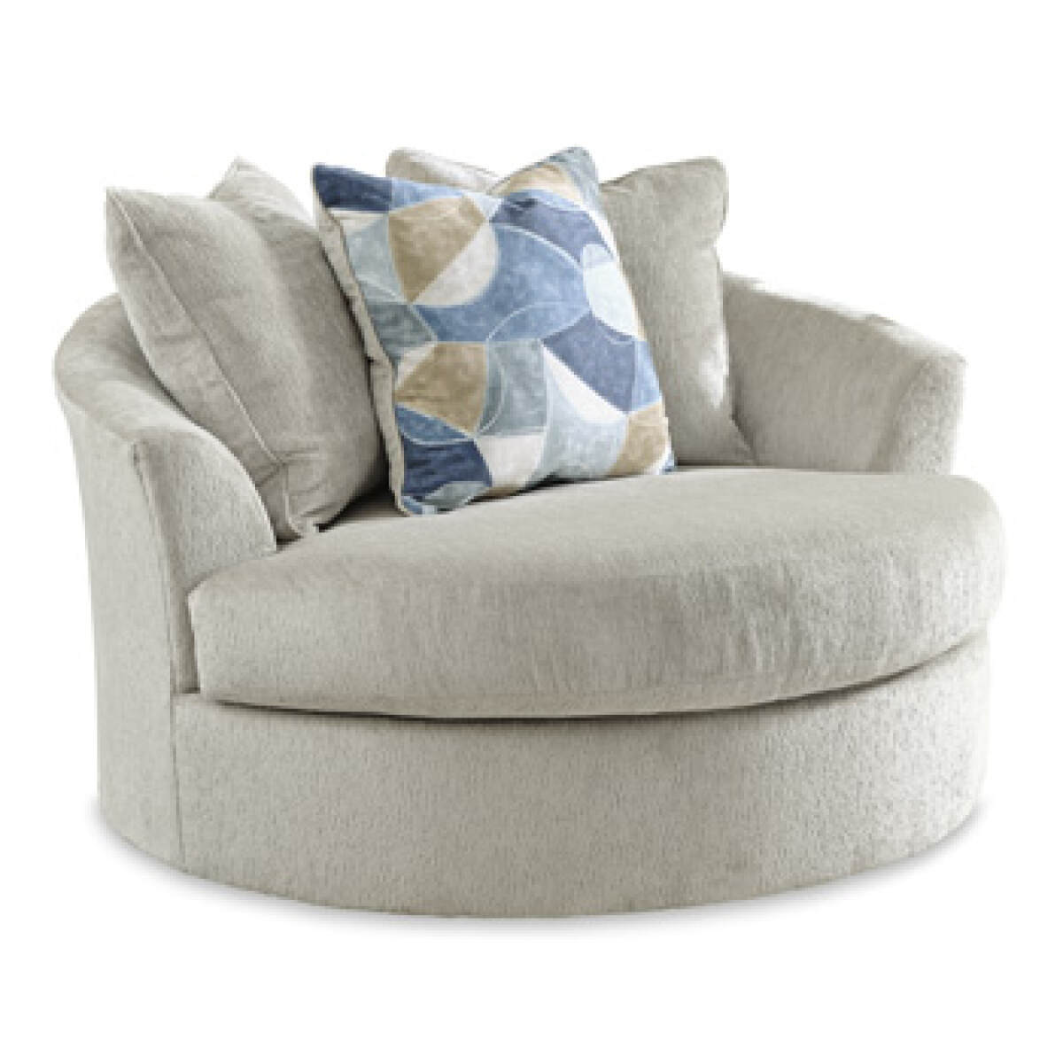 ac9411671a7e4412fe94fc378599ca8c Maxon Place Oversized Swivel Accent Chair - Image 1