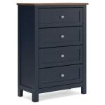 Landocken Twin Panel Bed, Chest and Nightstand - Image 4