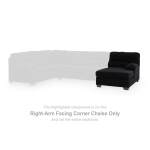 SimpleJoy Right-Arm Facing Corner Chaise - Image 3