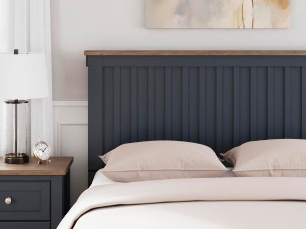 Landocken Queen Panel Headboard, Dresser and Mirror - Image 14