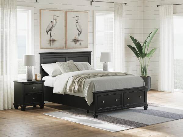 Lanolee Queen Panel Storage Bed - Image 3