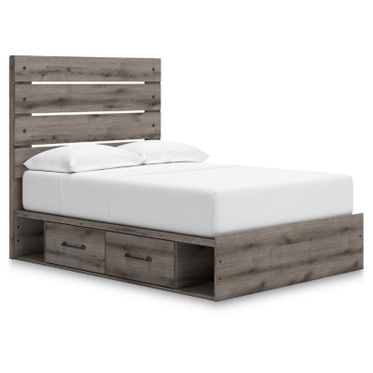 ad295e00d97895196b58032daff81adf Graystorm Full Panel Bed with Storage - Image 1