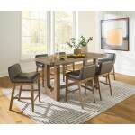Cabalynn Counter Height Dining Table and 6 Barstools - Image 2