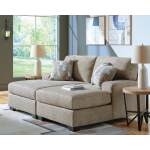 Newellen 3-Piece Sectional and Oversized Ottoman - Image 12