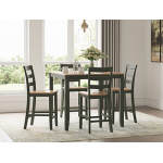 Gesthaven Counter Height Dining Table and 4 Barstools (Set of 5)