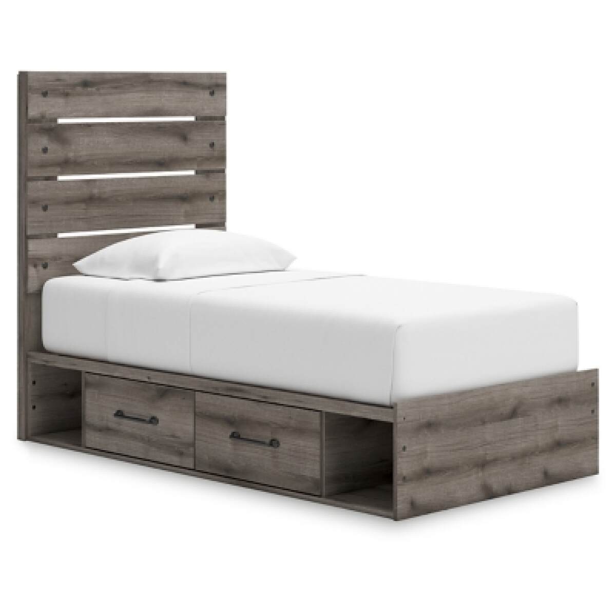ad8a8fee518d779775035bc4cb8d736f Graystorm Twin Panel Storage Bed - Image 1