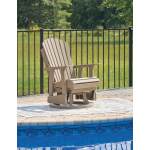Hyland Wave Outdoor Swivel Glider Chair - Image 3