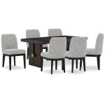 Burkhaus Dining Table and 6 Chairs - Image 2
