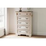 Realyn Queen Upholstered Panel Bed and Chest - Image 13