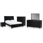 Danziar Queen Bed, Dresser, Mirror, Chest and Nightstand
