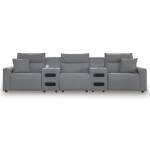 Modmax II 5-Piece Reclining Sectional with Audio Consoles