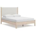 Cadmori Queen Upholstered Panel Bed, Dresser and Nightstand - Image 10
