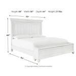 Kanwyn King Panel Bed with Storage Bench - Image 5