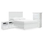 Bostwick Shoals Queen Panel Bed, Chest and 2 Nightstands