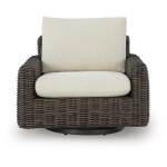 Kimora Outdoor Swivel Lounge Chair - Image 4