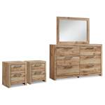 Hyanna Dresser, Mirror and 2 Nightstands - Image 2