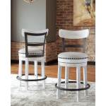 Valebeck Counter Height Dining Table, 4 Barstools and Server - Image 15