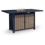 East Beach Outdoor Bar Table with Fire Pit - Image 4