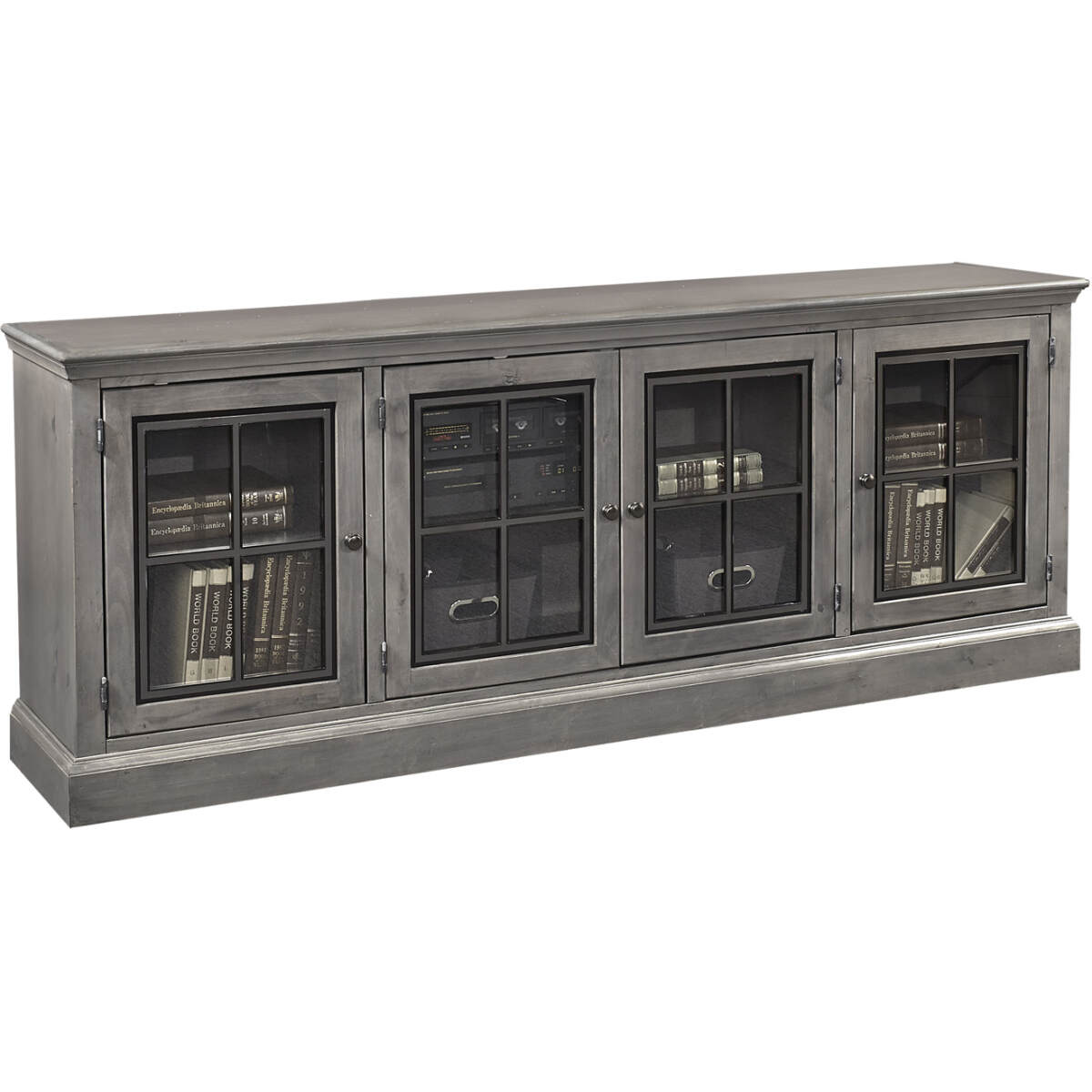 af48e4221c90a6a2a443ab24205430c7 Churchill 84" Console W/ 4 Doors - Image 1