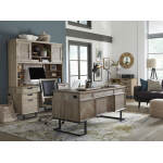Harper Point 66" Executive Desk IHP-304-KHA - Image 4