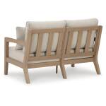 Hallow Creek Outdoor Loveseat with Cushion - Image 6