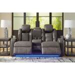 Fyne-Dyme Power Reclining Loveseat with Console - Image 8