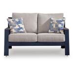 East Beach Outdoor Loveseat with Cushion - Image 4