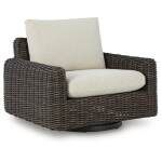 Kimora Outdoor Swivel Lounge Chair - Image 2
