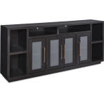 Perry 84" Console W/ 4 Doors MAA1260-MBL - Image 8